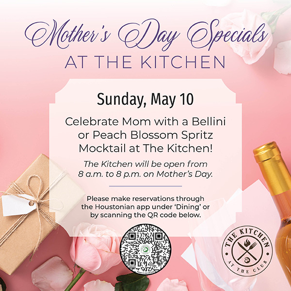 Mothers Day Specials at The Kitchen